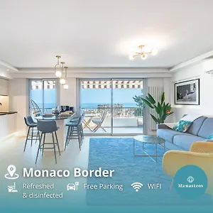  Appartamento Baie De Monaco - Terrasse Vue - Parking - Af Francia